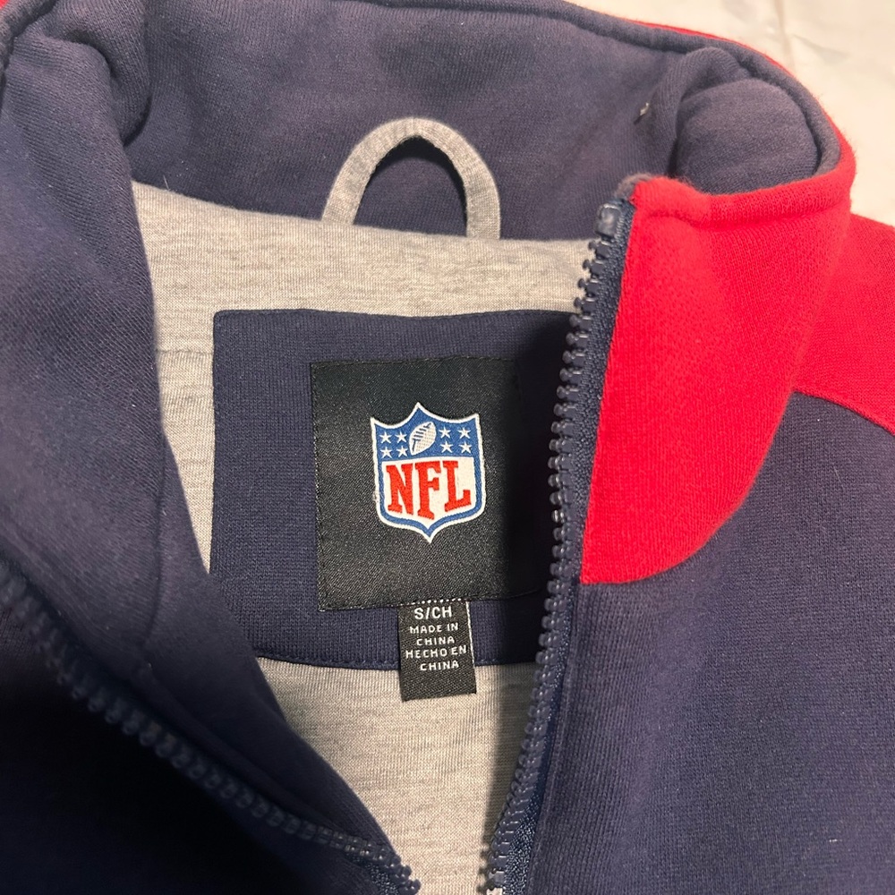 NFL Patriots Red and Blue Jacket - Picture 3 of 3